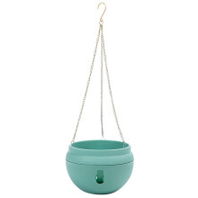 Self Watering Hanging Planter with Overflow Protection for Indoor Outdoor Flowers Herbs Balcony Decor
