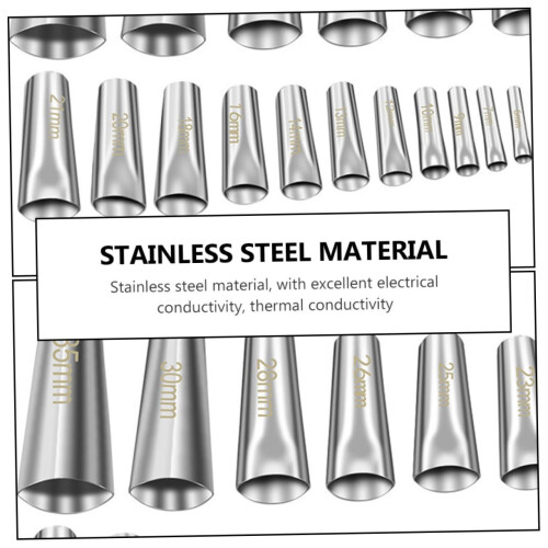 18pcs Caulking Nozzle Set with Multiple Size Sealant Applicator Tips for Precise Seal Control 1
