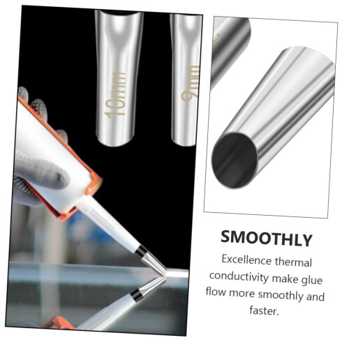 18pcs Caulking Nozzle Set with Multiple Size Sealant Applicator Tips for Precise Seal Control 2