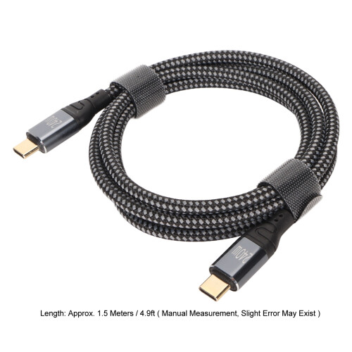 USB C to USB C Cable PD240W PD3.1 4.9ft Nylon 1