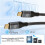 USB C to USB C Cable PD240W PD3.1 4.9ft Nylon 5