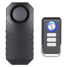 Alarme à déclenchement par vibration avec sensibilité réglable, sirène sans fil puissante de 110 dB, étanche IP65, pour une utilisation exté