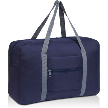 Foldable Travel Duffel Bag Compatible with Carry on Bag Weekender Overnight Compatible with women