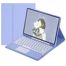 Toetsenbordhoes met automatische slaap-/waakfunctie voor iPad 9,7" 2018/2017, Air 2, Pro 9,7" - Zachte TPU-achterkant zorgt voor een antisli