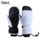 Luvas brancas para snowboard, luvas quentes 2