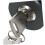 ABS Plastic Cabinet Lock 2pcs with Zinc Alloy Keys, Secure Cabinet Access, Space Saving Design 3