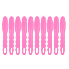 Cosmetische spatelset, draagbaar en gemakkelijk in gebruik, gemaakt van voedselveilig plastic met een ergonomisch ontwerp. Ideaal voor het a