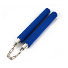 Nunchucks polstrované karate palice, praktická penová špongia, prenosné, dopravné, cestovné