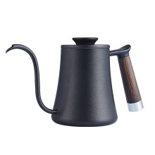 Kaffekaraffel Håndbrygget kaffekande med kølehul, smal mund, lang tud, ørekande, drypfilter, kaffekande