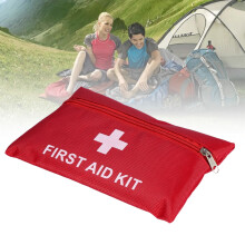 Kit di pronto soccorso compatto, contenitore di emergenza con design portatile per uso esterno, struttura resistente, impermeabile, multiuso