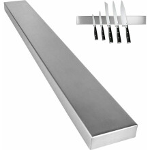 Ultrasterke magnetische messenhouder, hoogwaardig roestvrij staal voor een lange levensduur, strak design voor moderne keukens, multifunctio