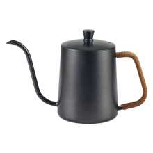600 ml-es hattyúnyakú kávéfőző, öntsön rá kávéfőzőt, rozsdamentes acél csepegtető kávét, függő fülkávéfőző, teáskannák