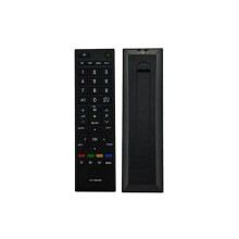 Universal TV-fjernbetjening til Toshiba LCD LED-TV, alkalisk batteridrevet med stabil ydeevne og lavt strømforbrug, nem betjening og
