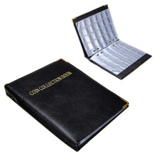 240 stk. 2-euro møntalbum Samleralbum Møntalbum Mappe Albummer Ringbind