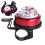 Crisp Ring Tones Cycling Bell, Integrated Compass For Navigation, Conveniently Mounts On Handlebars, Rust-proof And Durable, Perfect Compani 1