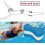 Swim Trainer Pull Float Compatible with Upper Body Strength, Legs And Hips Support With Correct Swim Posture EVA Foam Flotation Device Compa 3