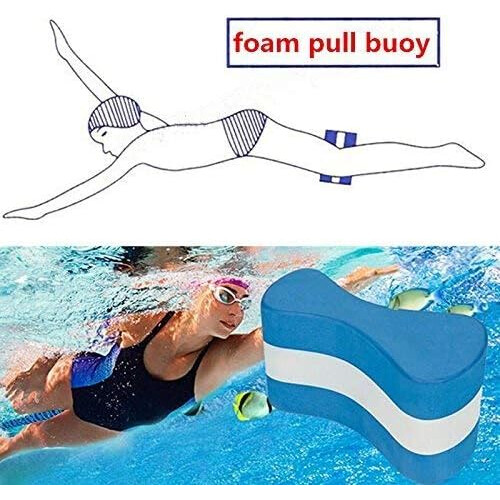 Swim Trainer Pull Float Compatible with Upper Body Strength, Legs And Hips Support With Correct Swim Posture EVA Foam Flotation Device Compa 2