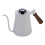 Tetera de acero inoxidable, cafetera de goteo, teteras con mango de madera (con termómetro). 1