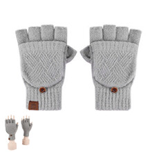 Winterse casual sporthandschoenen met halve vingers