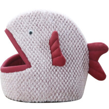 Cat Cozy Cave, Soft Plush Cat Bed with Privacy and Comfort, Ideal for Small Pets, 2-in-1 Use with Removable Washable Pillow, Cat Shaped Warm