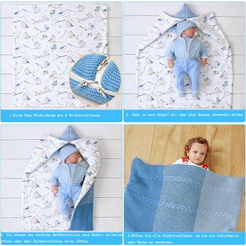 Babyslaapzak met ritssluiting 2