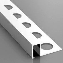 Aluminum Floor Transition Strip Matte Silver 3559 Inch for Uneven Floors, HeavyDuty NoDrill Door Threshold Trim