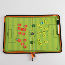 Magnetic Soccer Coaching Board: Football Coach Board Compatible with Devising Winning Strategies, High Quality And Stylish With Player Marke