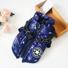 Adorable Pup Wear, Small Dog Jacket with Harness, Reflective Fabric Compatible with Night Safety, Durable D-Rings, Waterproof and Windproof