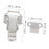 Stainless Steel Toggle Latch Clamp with Double Spring Security and Hook Style for Toolboxes and Chests 2