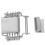 Stainless Steel Toggle Latch Clamp with Double Spring Security and Hook Style for Toolboxes and Chests 3