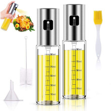 Sprayflaske for matlaging, sprayflaske for sunn matolje, multifunksjonell og bærbar dispenser for fin tåke, perfekt for salatdressinger, mar