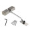 Automatic Door Closer Stainless Steel 2040kg Adjustable Spring Surface Mounted Heavy Duty Silver Finish 5