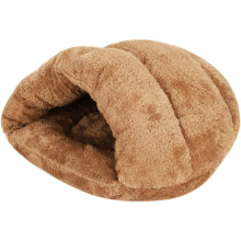 Refuge pour animaux : Lit-grotte à capuche pour chat, pièce pliable pour petits animaux, un endroit douillet et confortable pour votre compa