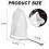 Material de alta qualidade, impermeável, antiderrapante, compatível com decoração funcional, capa retangular para caixa de lenços de papel c 2
