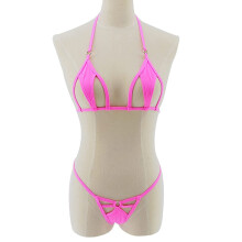 Mini bikini met uitsnijdingen, mini badpak voor dames