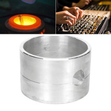 Professional Jewelry Making Kit, Aluminum Alloy Sand Casting Flask For Metal Casting, Cylindrical Design With Excellent Heat Dissipation For