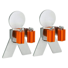 Suporte universal de acesso rápido para ferramentas, ganchos de metal resistentes e antiderrapantes para montagem na parede, ideal para arma