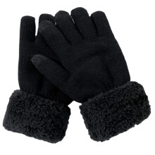 Winterhandschuhe, doppelt gestrickt, geeignet für Touchscreen-Handyspiele, kalte und warme Handschuhe für Reisen, Spielen und Reiten