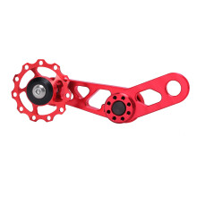 Kettingstabilisator geschikt voor bergachtig terrein, kettingspanner voor single-speed fietsen zorgt voor optimale kettingspanning.