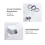 Adhesive Bracket Compatible with Handheld Shower Heads, Angle Adjustable With Strong Adhesion, Suitable Compatible with Smooth Wall Mount An 3