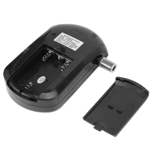LCD Digital Alkometer Mini Bärbar Blåstyp Professionell Alkomätare AT6000 1