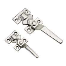 304 Stainless Steel Door Handle Latch Buckle for Steamer Cabinet Mechanical Equipment, Small Size