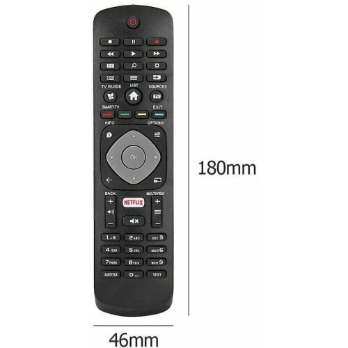 Τηλεχειριστήριο γενικής χρήσης Philips Smart TV με αντικατάσταση Netflix 2