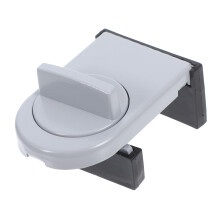 Heavy Duty Metal Sliding Door Window Lock with Child Safety Protection and Easy Slide Installation