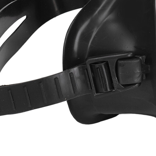 Diving Goggles, Bold and Attractive Black Appearance Compatible with Easy Identification, ComCompatible withtable Wear Suitable Compatible w 2