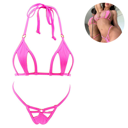 Mini-Bikini mit Cut-Outs, Damen-Bademode 1