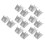 304 Stainless Steel Refrigerator Shelf Support Clips, Durable AntiSag Design, 14PCS Set 5