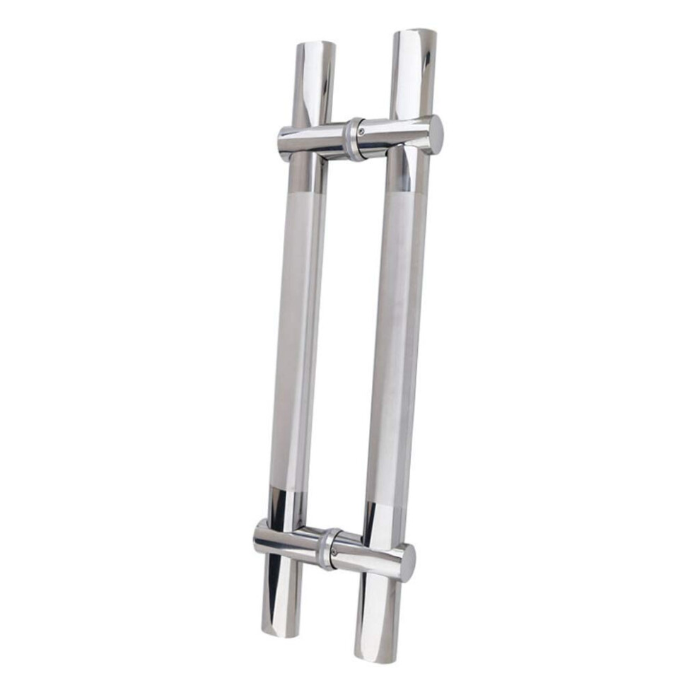 Stainless Steel Sliding Barn Door Handle Kit, Adjustable Pull Grip For Wooden Or Glass Doors, Rustresistant 9073542996729