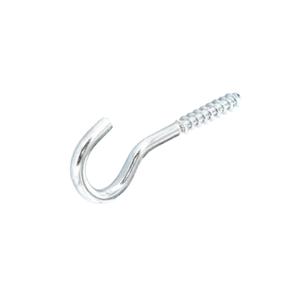 Securpak Zinc Plated Screw Hook (Pack Of 40) 5063425275359