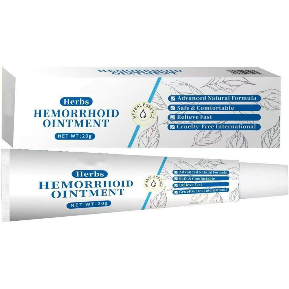 Gogerstar Cream 2Pcs Haemorrhoids & Piles Helps With For Pain, Swelling, Itching & Bleeding,Pain Relief, 20G